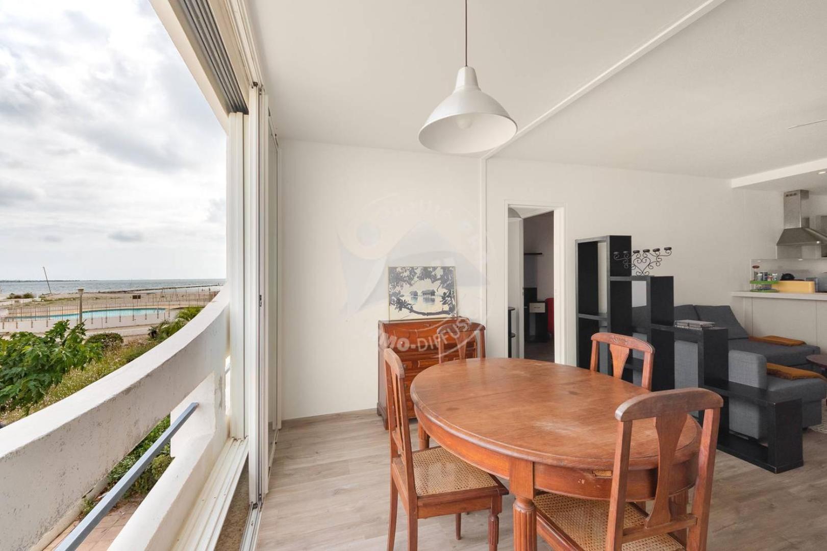 As17378 - P4 Dans Une Residence Sur La Plage Avec Vue Mer Et Piscine Le Grau-du-Roi Exteriér fotografie